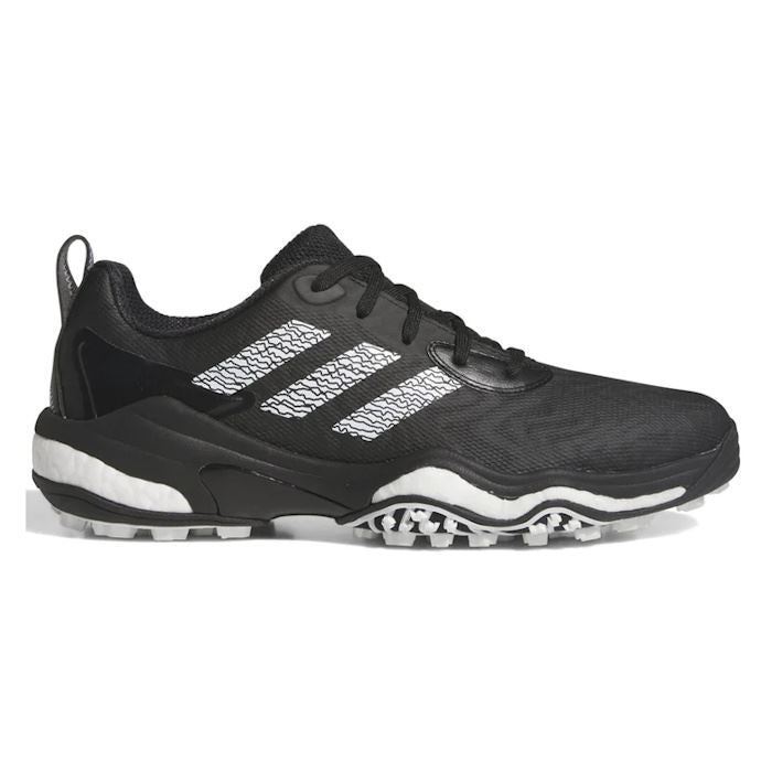 adidas Mens Code Chaos 25 Black Golf Shoes - Black/White/Lemon IF3270