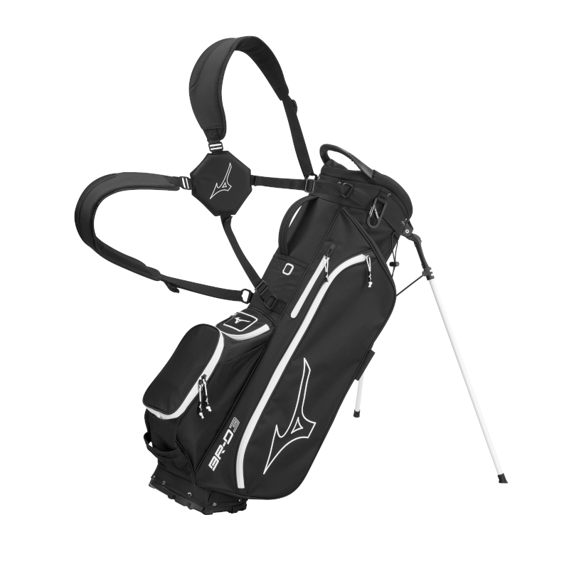 Mizuno BR-D3 Stand Bag - Black/White