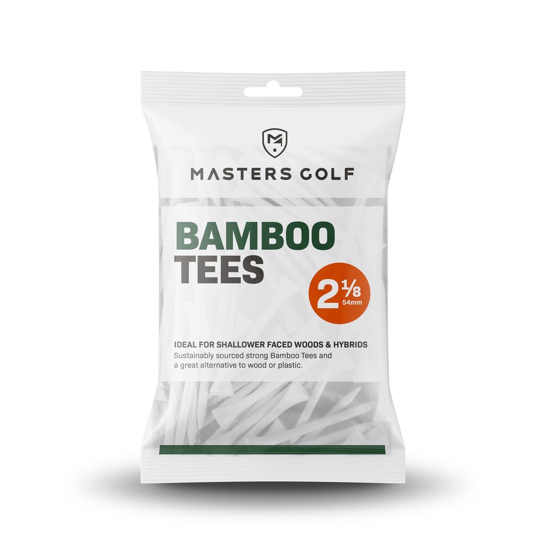 Master Golf Graduated Bamboo Tees 2 1/8"