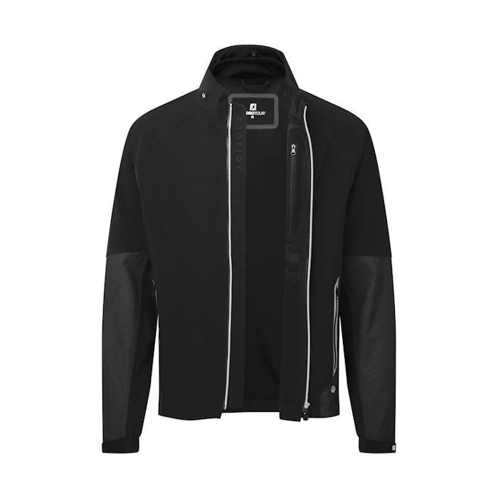 FootJoy Mens HydroTour Waterproof Jacket - Black 31944
