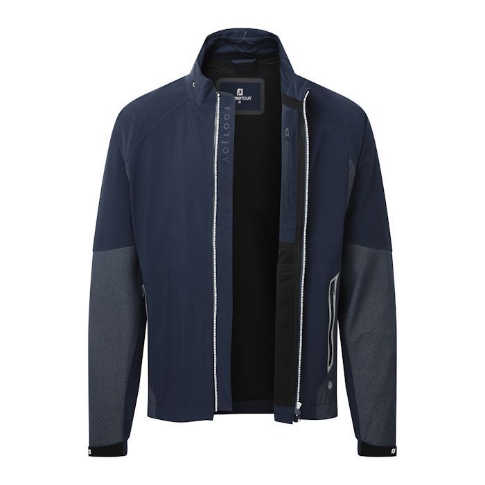 FootJoy Mens HydroTour Waterproof Jacket - Navy 31945