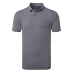 FootJoy Mens Heather Self Collar Lisle Polo Shirt 80137 Navy