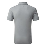 FootJoy Mens Heather Self Collar Lisle Polo Shirt 80144 Grey