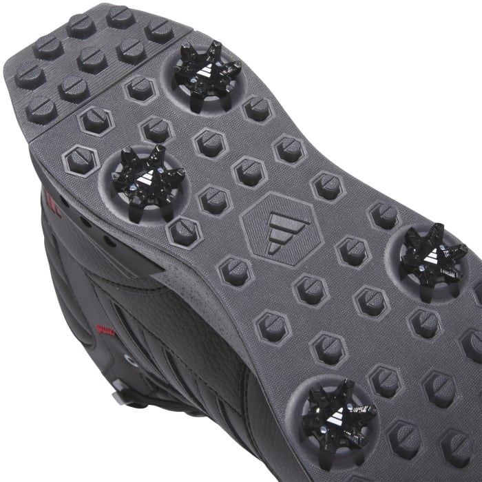 adidas Mens S2G Rain.RDY Golf Shoes - Black/Iron/Red