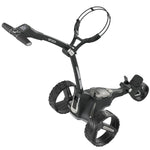Motocaddy M-TECH electric trolley with GPS and leather handle grips