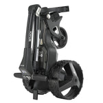 Motocaddy M-TECH electric trolley with GPS and leather handle grips