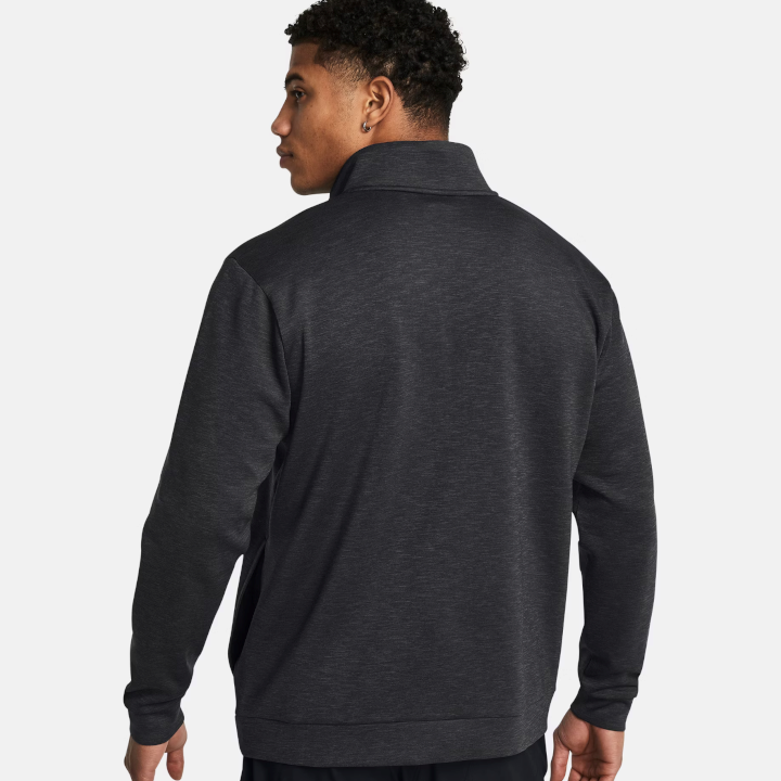 Under Armour Men's UA Drive Midlayer Pullover - Black / Anthracite - 1387124-001