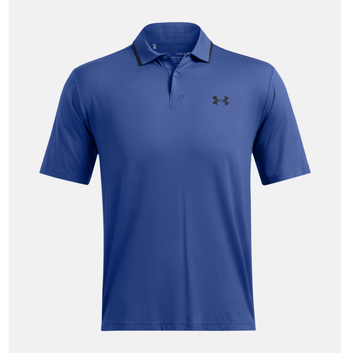 Under Armour Men's UA Iso-Chill Polo - Tech Blue / Black - 1377364-432