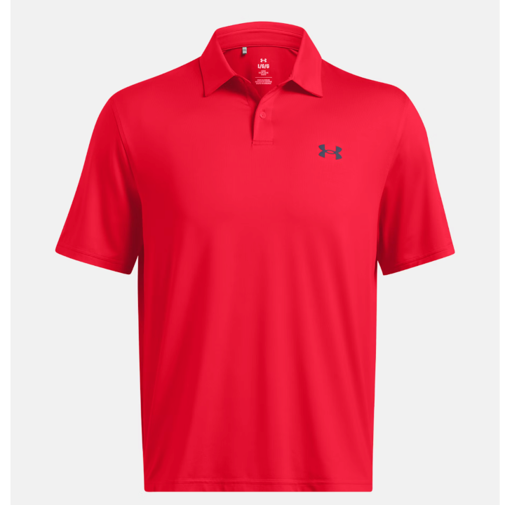 Under Armour Men's UA Tee To Green Polo - Red / Midnight Navy - 1383714-600