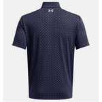 Under Armour Men's UA Playoff 3.0 Printed Polo - Midnight Navy / White - 1378677-417