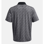 Under Armour Men's UA Playoff 3.0 Check Jacquard Polo - Black / White - 1387131-001