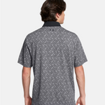 Under Armour Men's UA Playoff 3.0 Check Jacquard Polo - Black / White - 1387131-001