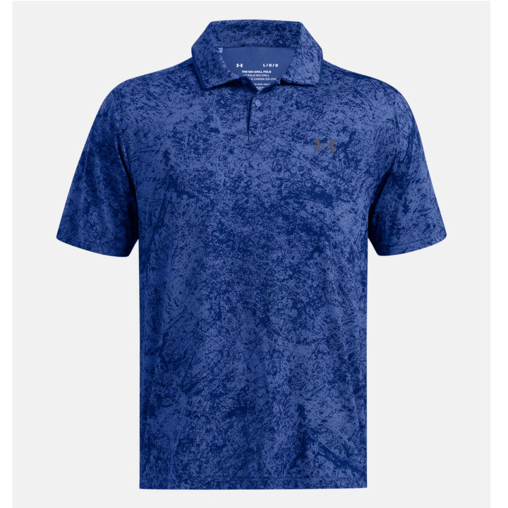 Under Armour Men's UA Iso-Chill Verge Polo - Tech Blue / Midnight Navy - 1377366-432