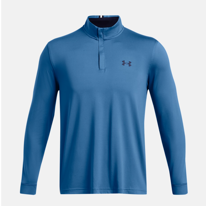 Under Armour Men's UA Playoff ¼ Zip - Photon Blue / Midnight Navy - 1370155-406
