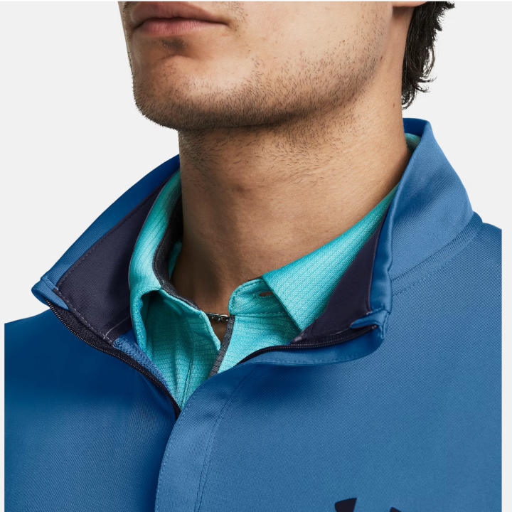 Under Armour Men's UA Playoff ¼ Zip - Photon Blue / Midnight Navy - 1370155-406