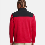 Under Armour Men's UA Drive Storm SweaterFleece ½ Zip - Red / Black - 1387121-600