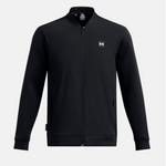 Under Armour Men's UA Drive Pro Storm Hybrid Full-Zip Jacket - Black / Metallic Silver - 1387117-001