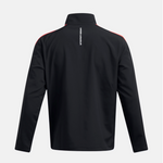Under Armour Men's UA Storm Windstrike ½ Zip - Black / Red - 1383149-001