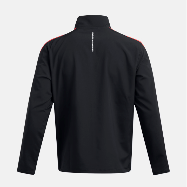 Under Armour Men's UA Storm Windstrike ½ Zip - Black / Red - 1383149-001
