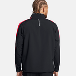 Under Armour Men's UA Storm Windstrike ½ Zip - Black / Red - 1383149-001