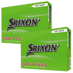Srixon Soft Feel Golf Balls - White (Multi Buy)