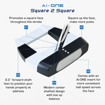Odyssey Ai-ONE Square 2 Square No.7 Putter