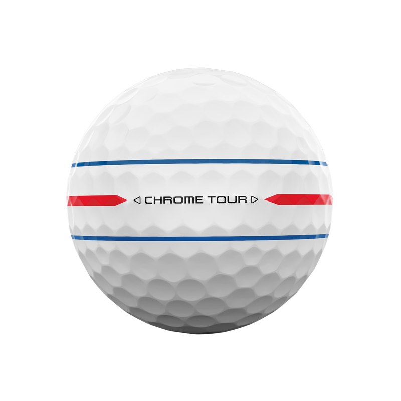 Callaway Chrome Tour Golf Triple Track Balls (Multi Buy) 2024 White