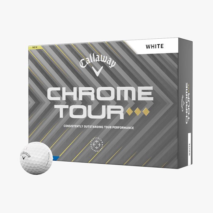 Callaway Chrome Tour Diamond Golf Balls (Multi Buy) 2024 White