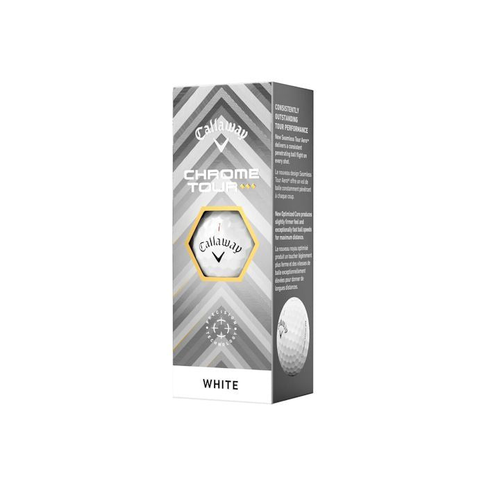 Callaway Chrome Tour Diamond Golf Balls (Multi Buy) 2024 White