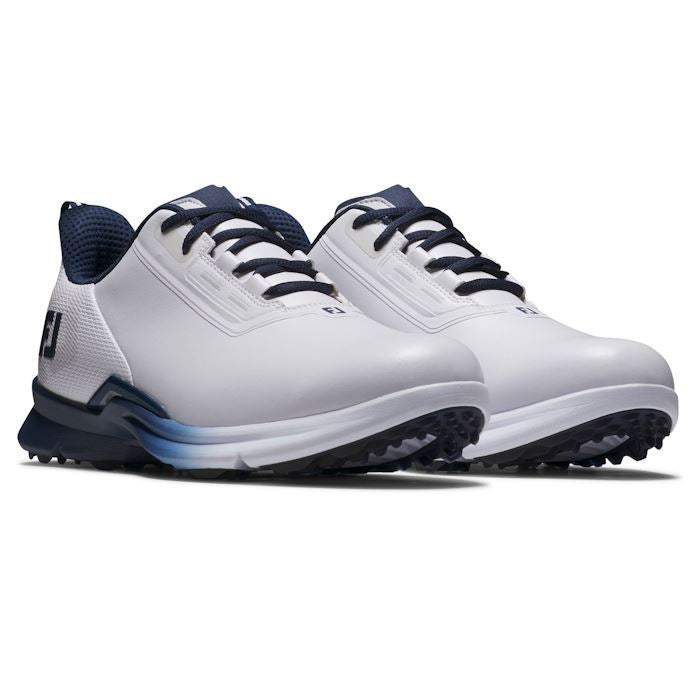 FootJoy Mens FJ Fuel Golf Shoes - 55422 2025 White/Navy/Blue