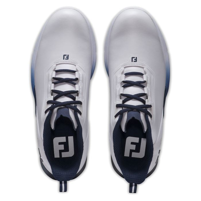 FootJoy Mens FJ Fuel Golf Shoes - 55422 2025 White/Navy/Blue