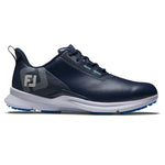FootJoy Mens FJ Fuel Golf Shoes - 55423 2025 Navy/White/Blue
