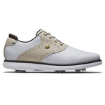 FootJoy Ladies Traditions Golf Shoes - 97939 2025 White/Grey/Black