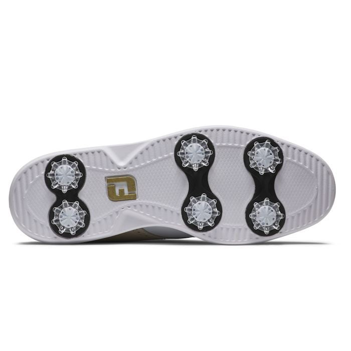FootJoy Ladies Traditions Golf Shoes - 97939 2025 White/Grey/Black