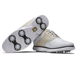 FootJoy Ladies Traditions Golf Shoes - 97939 2025 White/Grey/Black