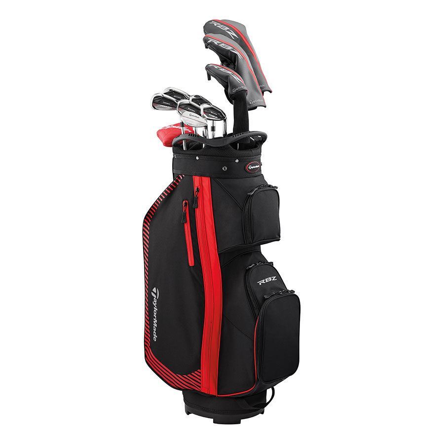 TaylorMade RBZ Mens 10 Club Package Set and Cart Bag