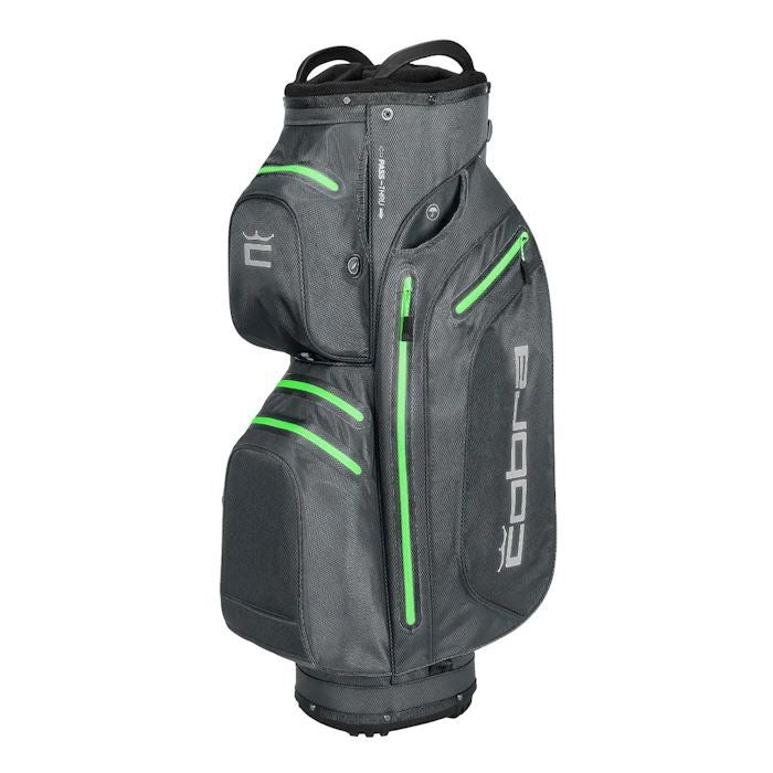 Cobra UltraDry Pro Waterproof Cart Bag - Green Gecko