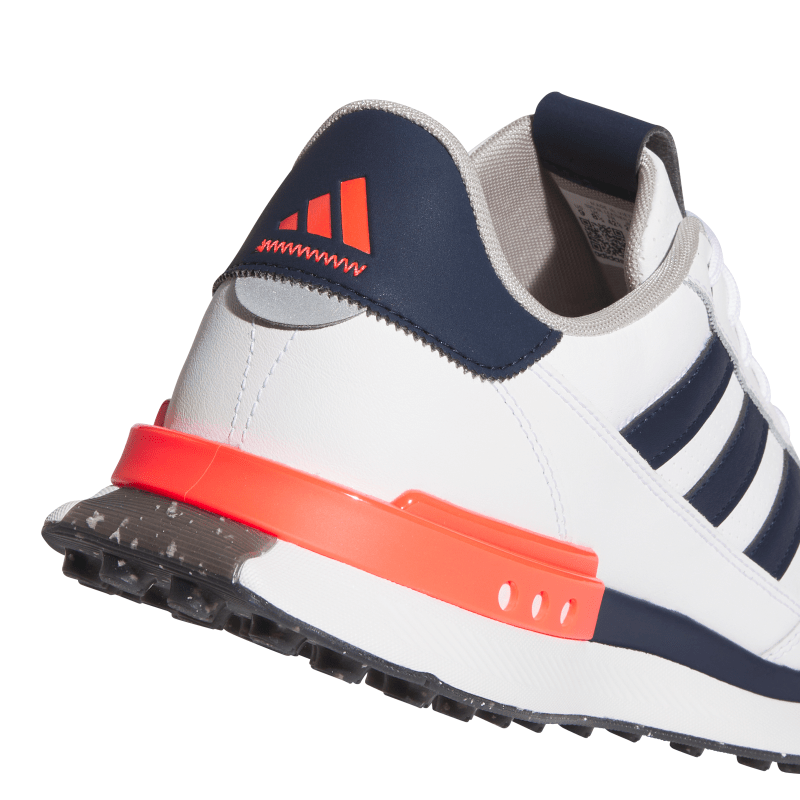 adidas Mens S2G Golf Shoes White/Navy/Red