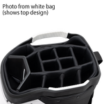 Ping DLX Cart Bag White/Dark Grey/Blue 2025