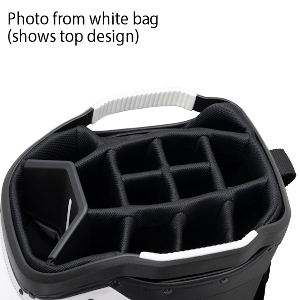 Ping DLX Cart Bag White/Dark Grey/Blue 2025