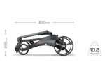 Motocaddy S1 DHC electric trolley 2025 with 18 hole lithium battery