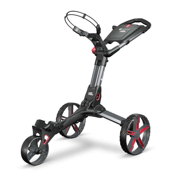 Motocaddy QB2 Push Trolley - Red