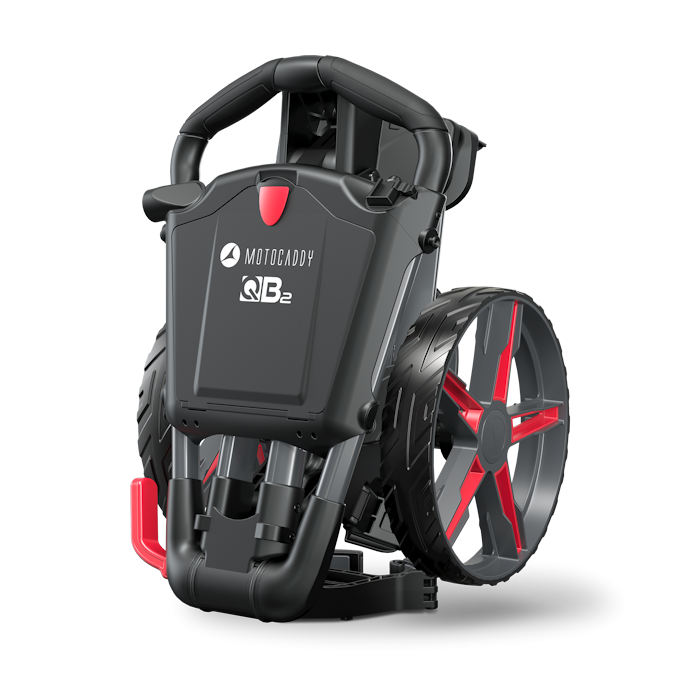 Motocaddy QB2 Push Trolley - Red