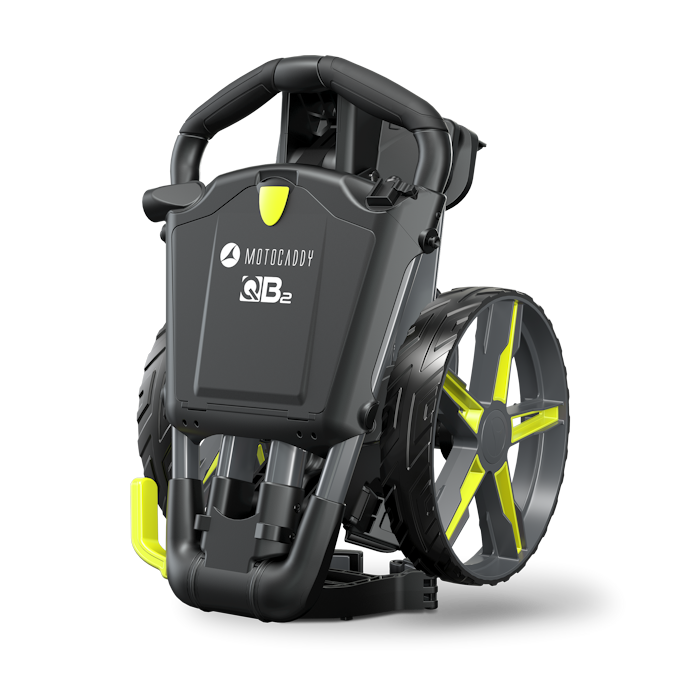 Motocaddy QB2 Push Trolley - Lime