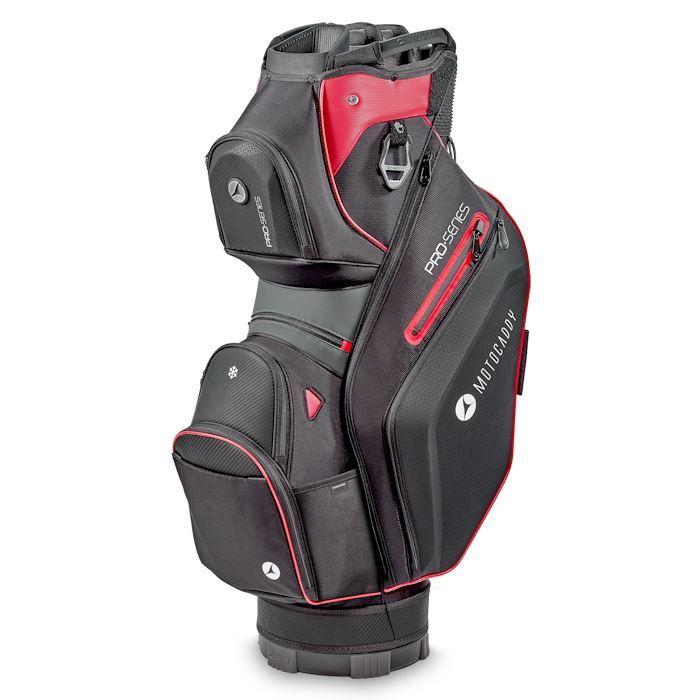 Motocaddy Pro Series Cart Bag 2025 Black/Red