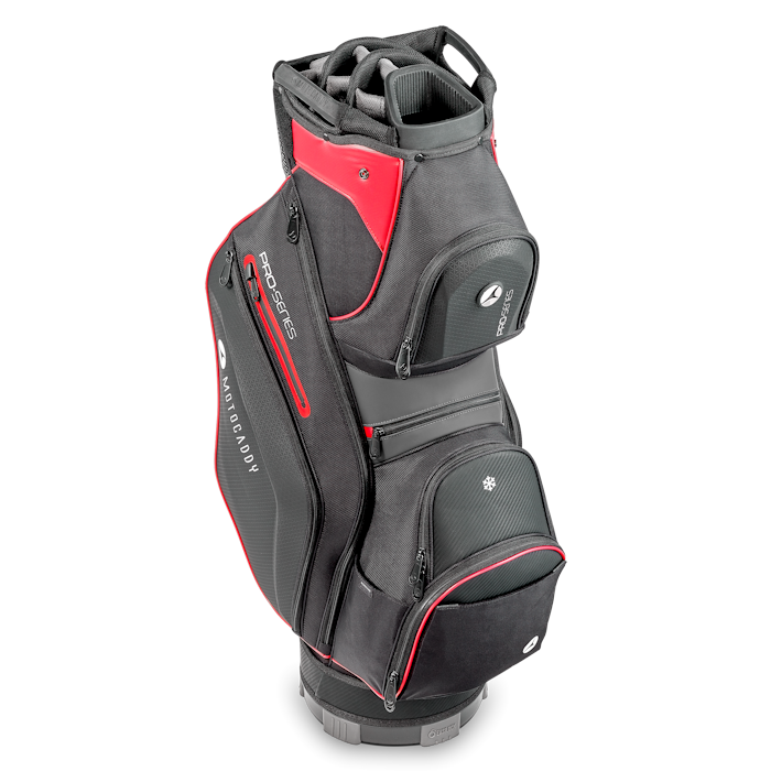 Motocaddy Pro Series Cart Bag 2025 Black/Red
