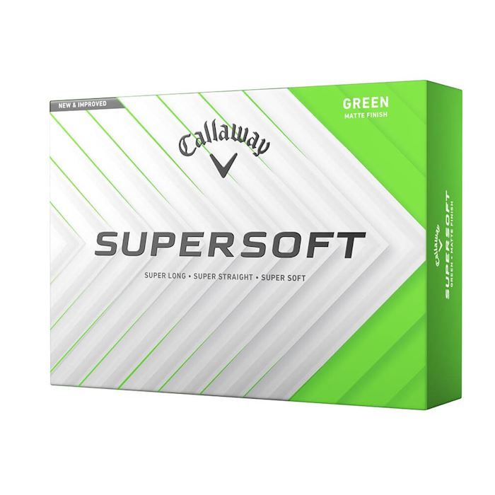 Callaway Supersoft Golf Balls (Multi Buy) 2025 Green
