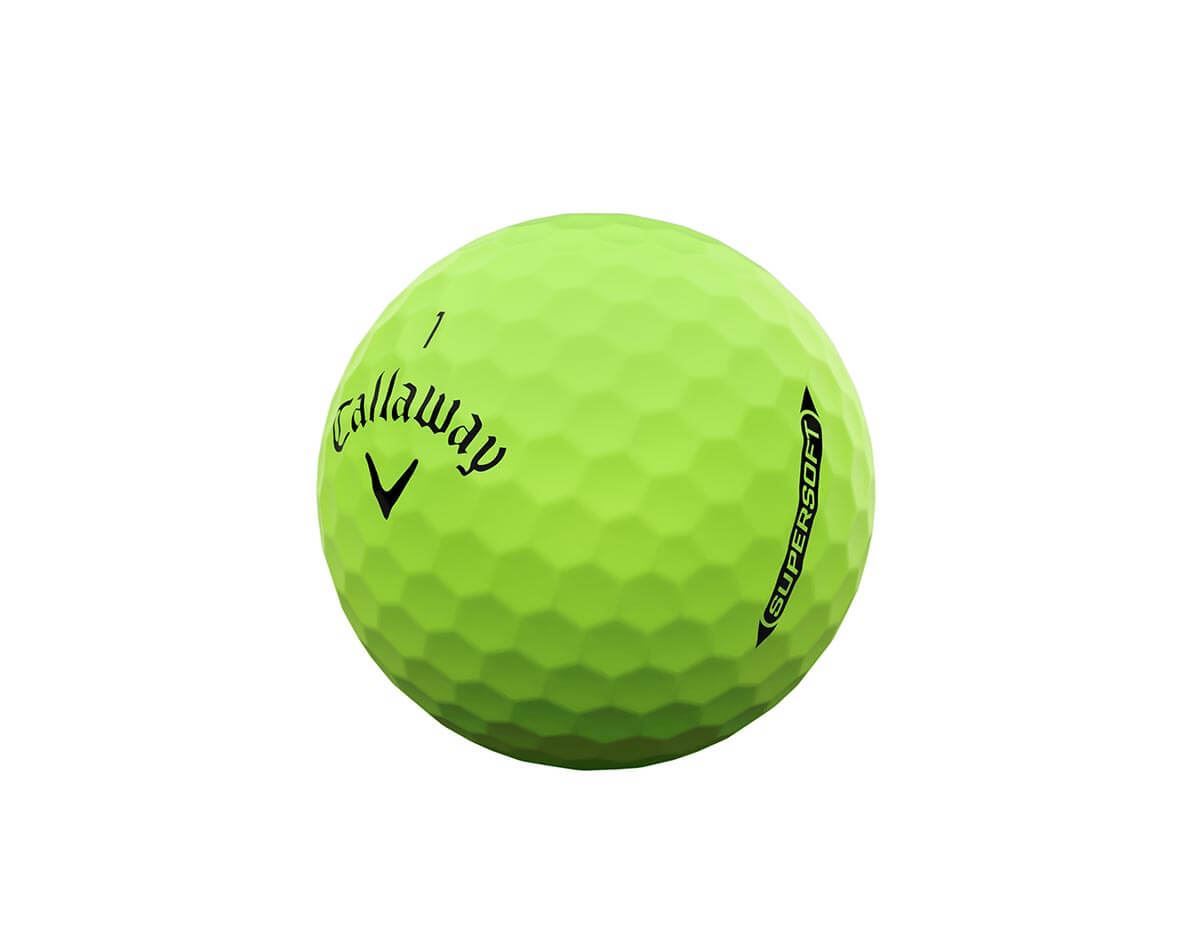 Callaway Supersoft Golf Balls (Multi Buy) 2025 Green