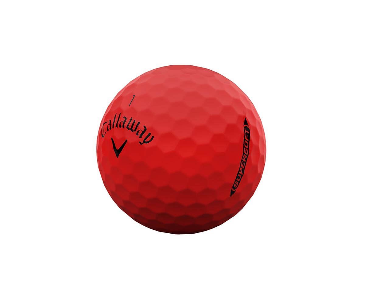 Callaway Supersoft Golf Balls (Multi Buy) 2025 Red