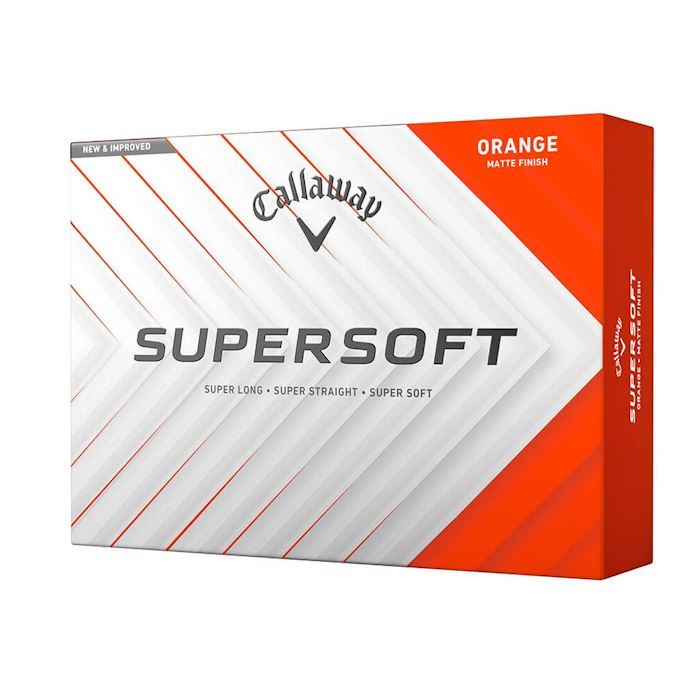 Callaway Supersoft Golf Balls (Multi Buy) 2025 Orange